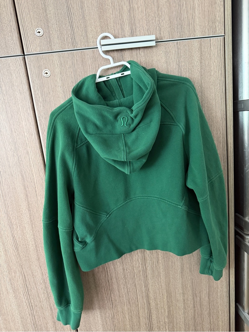 lululemon athletica Deep Green Half-Zip Hoodie Sweater - Picture 3 of 3